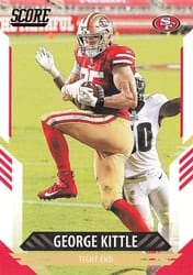 2021 Score Base Set George Kittle #261 card