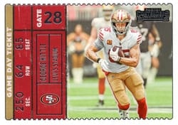 2022 Panini Contenders Game Day Ticket George Kittle #GDT-GKI card