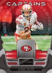 2022 Panini Playbook Captains George Kittle #C-7 card