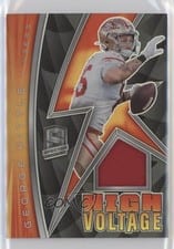 2022 Panini Spectra High Voltage George Kittle #HV-GKI card