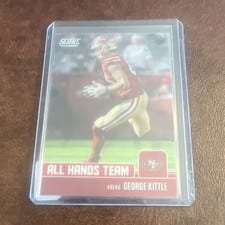 2022 Score All-Hands Team George Kittle #AH19 card