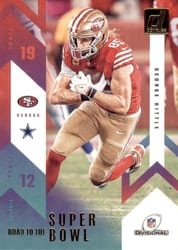 2023 Donruss Road to the Super Bowl Divisional Round George Kittle #RTSBD-GK card