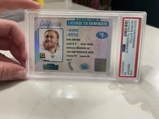 2023 Panini Contenders License to Dominate George Kittle #16 card