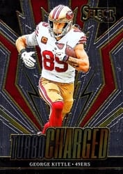 2023 Panini Select Turbocharged George Kittle #25 card