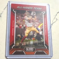 2023 Score All-Hands Team George Kittle #AHT-19 card