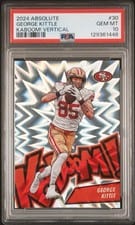 2024 Panini Absolute Kaboom Vertical George Kittle #30 card