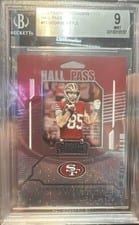2024 Panini Contenders Hall Pass George Kittle #15 card
