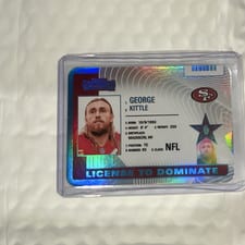 2024 Panini Contenders License to Dominate George Kittle #16 card