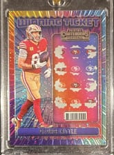 2024 Panini Contenders Winning Ticket George Kittle #19 card