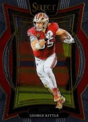 2024 Panini Select Base Set George Kittle #58 card