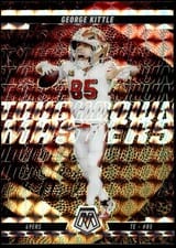 2025 Panini Mosaic Touchdown Masters George Kittle #14 card