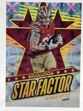 2025 Panini Revolution Star Factor George Kittle #14 card