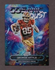 2025 Topps Cosmic Chrome Cosmic Dust George Kittle #CD-19 card
