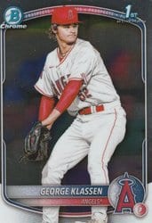 2025 Bowman Chrome Prospects George Klassen #BCP-63 card