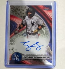 2024 Bowman's Best Best of 2024 Autographs George Lombard Jr. #B24-GL card