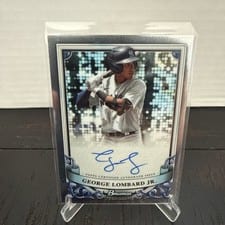 2024 Bowman Sterling Prospect Autographs George Lombard Jr. #PA-GL card