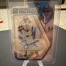 George Lombard Jr. 2025 Bowman Draft Bowman in Action Autographs card