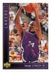 1993-94 Upper Deck Base Set George Lynch #159 card