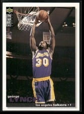 1995-96 Collector's Choice Base Set George Lynch #213 card