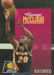 1992-93 SkyBox Base Set George McCloud #96 card