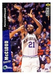 1996-97 Collector's Choice Base Set George McCloud #230 card