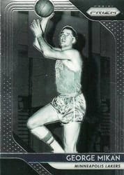 2018-19 Panini Prizm Base Set George Mikan #285 card