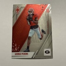 2022 Panini Chronicles Draft Picks Phoenix George Pickens Silver #28 card