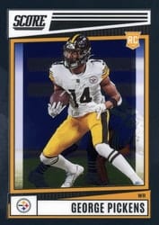 2022 Panini Chronicles Score Premium Rookies George Pickens #SP-383 card