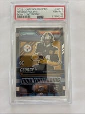 2022 Panini Contenders Optic Now Contending George Pickens #NC-12 card