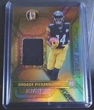 2022 Panini Gold Standard Newly Minted Memorabilia George Pickens #NMM-GPI card