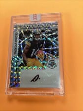 2022 Panini Mosaic Rookie Autographs Mosaic George Pickens #RAM-GP card