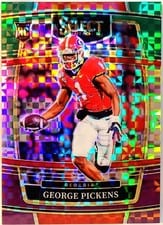 2022 Panini Select Draft Picks George Pickens #94 card