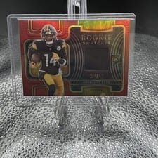 2022 Panini Select Rookie Swatches George Pickens #RSW-13 card