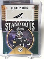 2023 Panini Absolute Signature Standouts George Pickens #SS-13 card