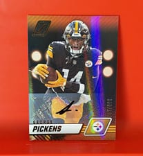 2023 Panini Zenith Autographs George Pickens #84 card