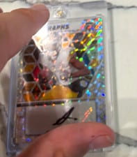 2024 Panini Mosaic Autographs Mosaic George Pickens #AM-GPS card