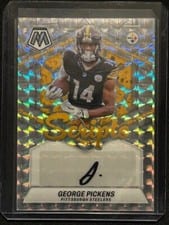 2024 Panini Mosaic Scripts George Pickens #SC-GPS card