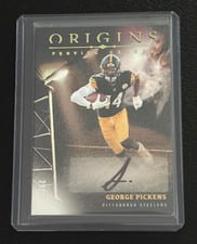 2024 Panini Origins Proving Ground Signatures George Pickens #PGS-GPI card