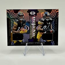 2022 Panini Illusions Déjà Vu George Pickens / Hines Ward #DV-PI card