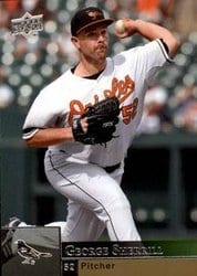 2009 Upper Deck Base Set George Sherrill #37 card