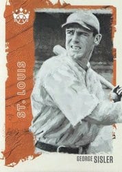 2021 Panini Diamond Kings Base Set George Sisler #17 card