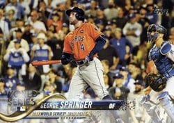 2018 Topps Base Set George Springer #329 card