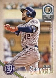 2018 Topps Gypsy Queen Base Set George Springer #202b card