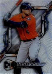 2018 Topps High Tek Base Set George Springer #HT-GSP card