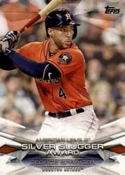 2018 Topps MLB Awards George Springer #MLBA-40 card