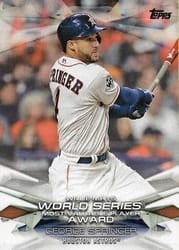 2018 Topps MLB Awards George Springer #MLBA-50 card