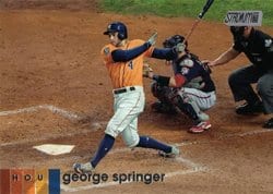 2020 Stadium Club Base Set George Springer #48 card