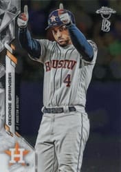 2020 Topps Chrome Ben Baller Edition Base Set George Springer #194 card