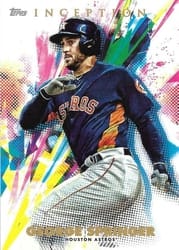 2020 Topps Inception Base Set George Springer #37 card