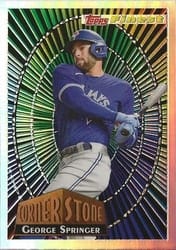2022 Finest 1994 Finest Cornerstones George Springer #94FC-GS card